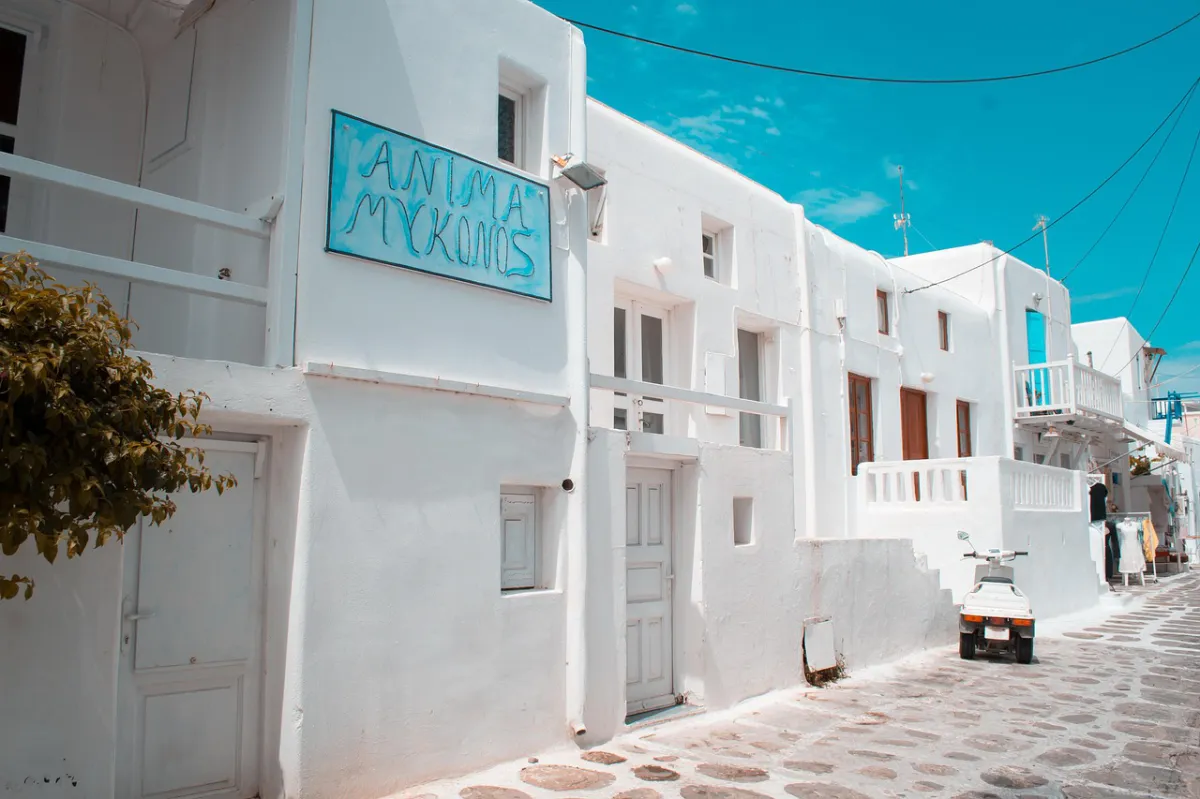 Mykonos-Stadt erkunden