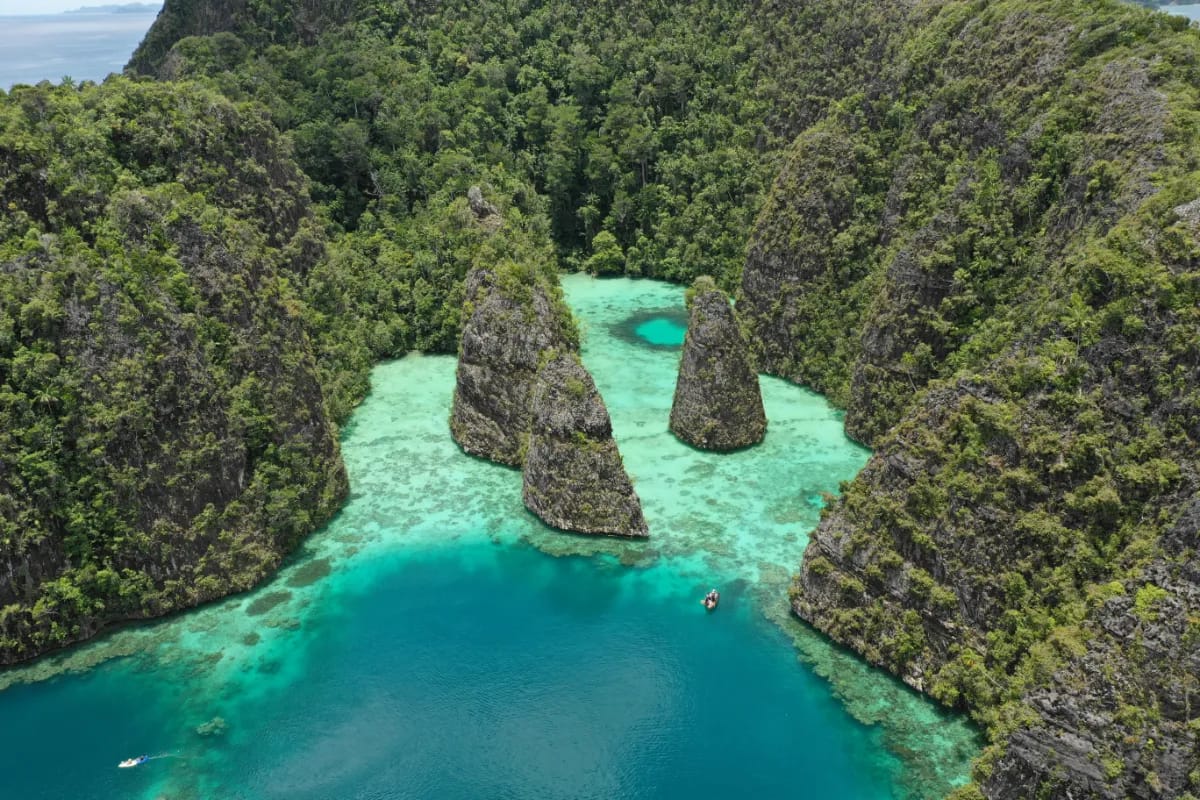 Beste Reisezeit Raja Ampat - Klimadiagramm und Wetterdaten
