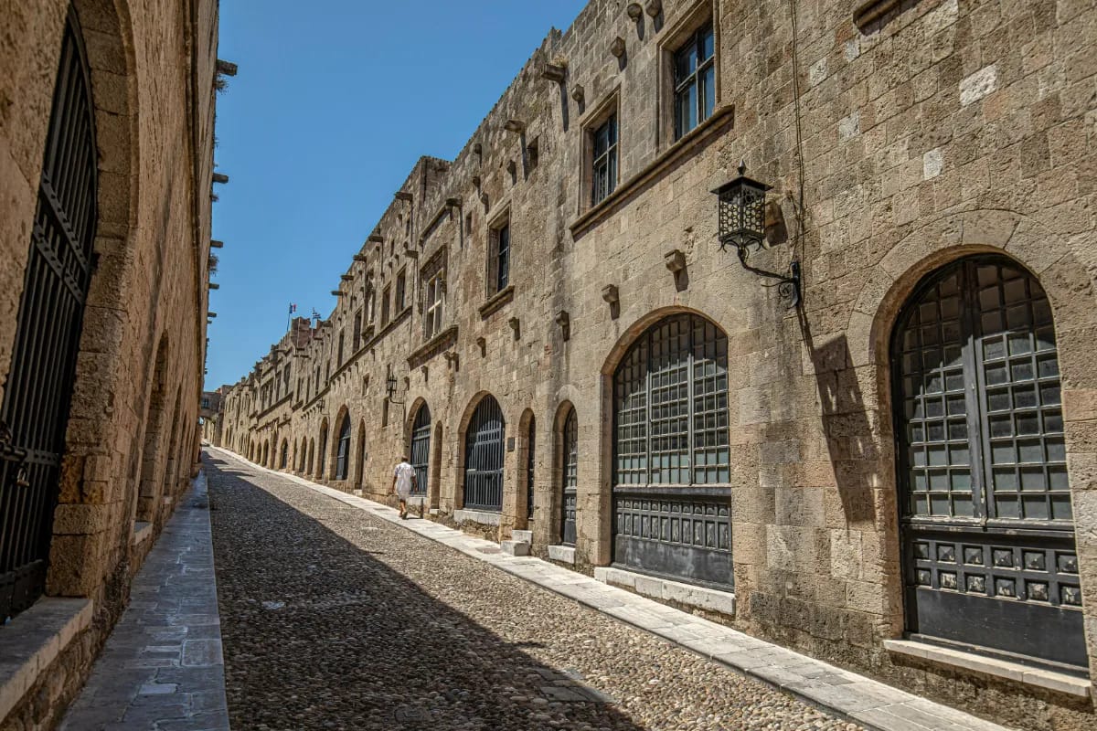 Entdeckung der Altstadt von Rhodos