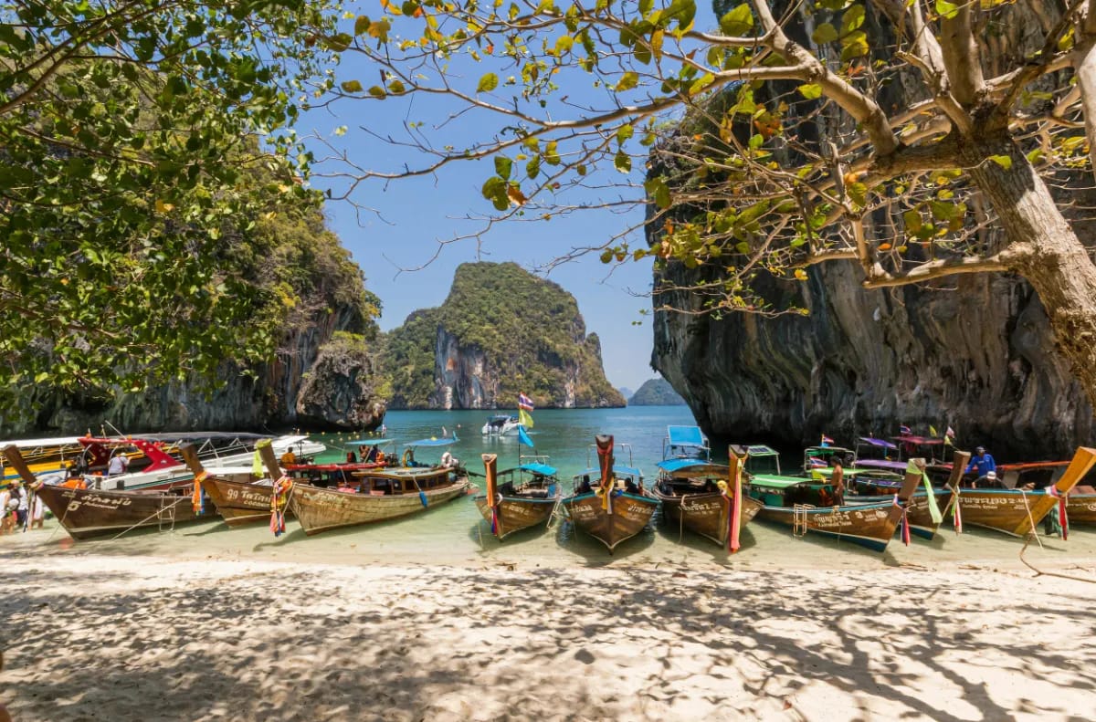 Beste Reisezeit Thailand - Klimadiagramm und Wetterdaten