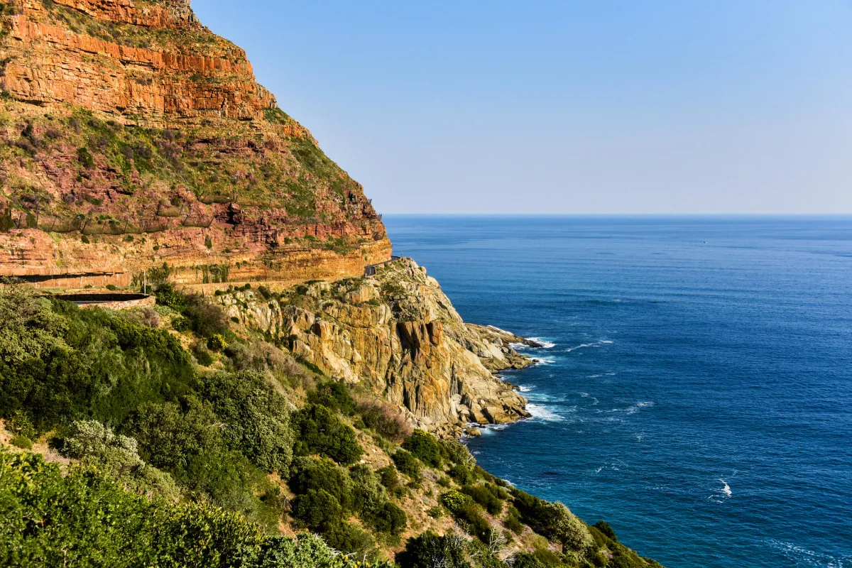Landschaft von Südafrika während der optimalen Reisezeit
