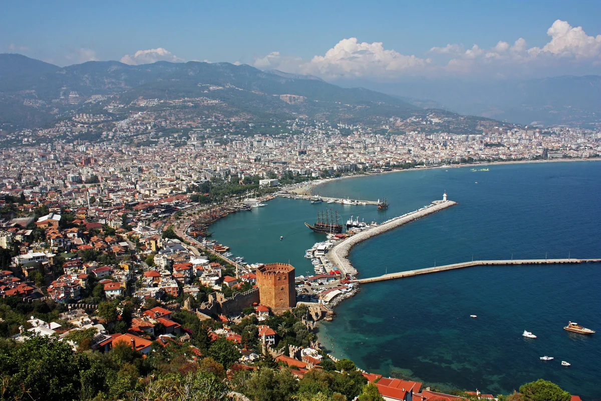 Beste Reisezeit Alanya - Klimadiagramm und Wetterdaten