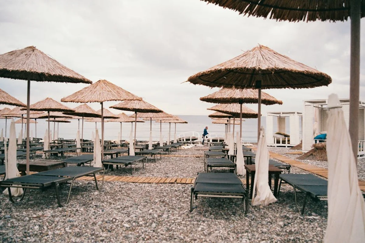 Stranderholung und Baden