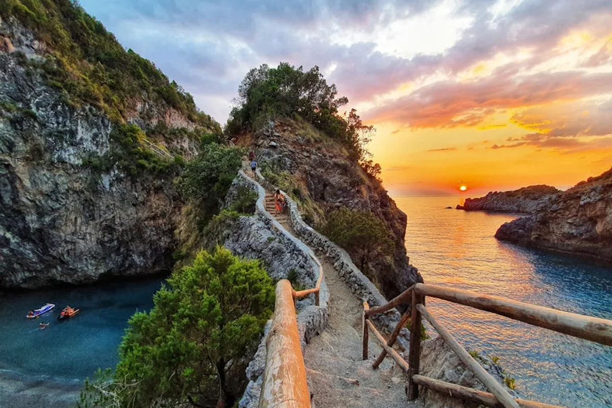 Wandern auf dem Sentiero degli Dei