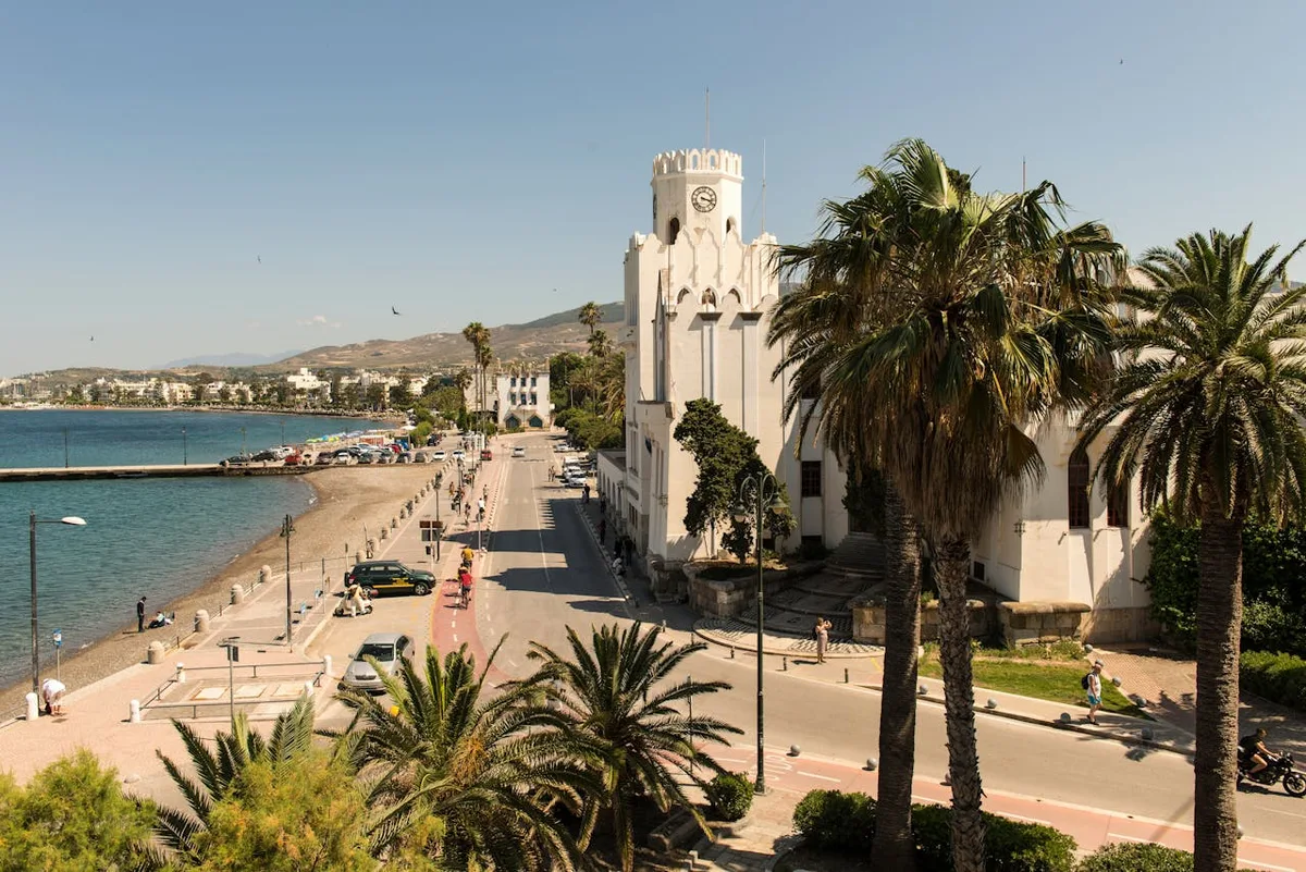 Fahrradfahren durch die Insel